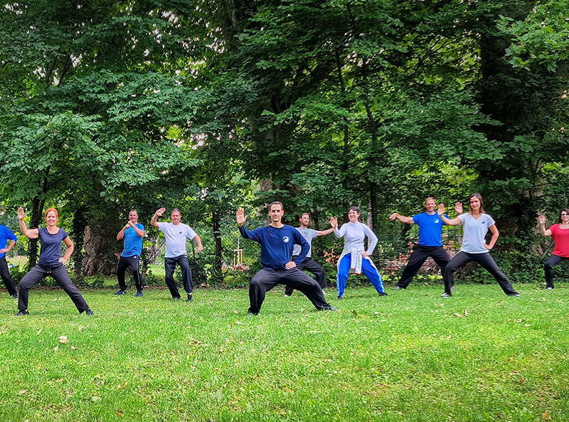 Training im Schlosspark Eisenstadt